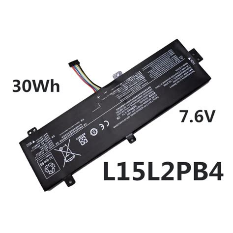 Bater A De Ordenador Port Til L15L2PB4 7 6 V 30WH Para Lenovo IdeaPad