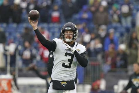 Jacksonville Jaguars Quarterback Cj Beathard 3 Editorial Stock Photo ...