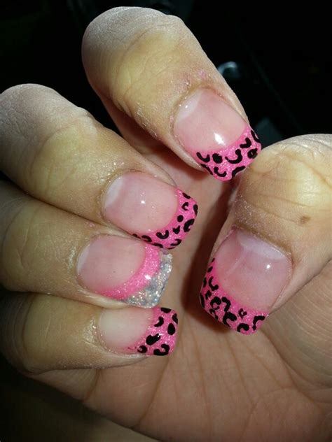 Pink Cheetah How To Do Nails Pink Cheetah Nails