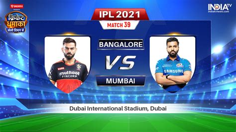 Rcb Vs Mi Live Streaming Ipl Watch Royal Challengers Bangalore Vs