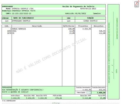 Holerite Excel E Vba Planilha Holerite Excel Grátis