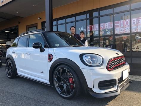 F60ミニクロスオーバーjcw スタイルアップ Rays レイズ新作ホイール装着 Mini Garage Paradox