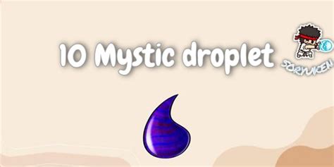 Beli Joki Lainnya Mystic Droplet Blox Fruits Roblox Terlengkap Dan