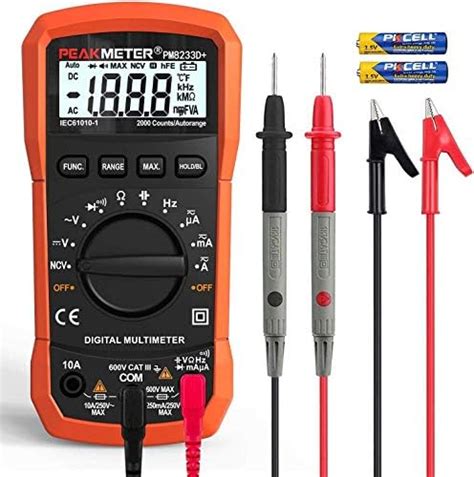 Crenova Ms D Digital Multimeter Count Auto Ranging Dc Ac