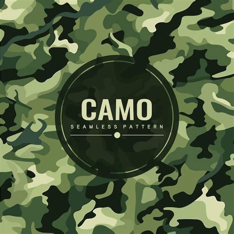 Vector De Patr N De Piel De Textura De Camuflaje Sin Costuras Para