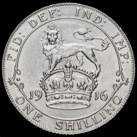 George V Silver Shilling G Ef