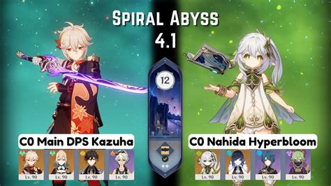 Happy Birthday Nahida And Kazuha DPS Kazuha Nahida Spiral Abyss