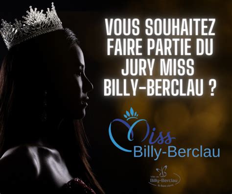 Faire Partie Du Jury Miss Billy Berclau Ville De Billy Berclau