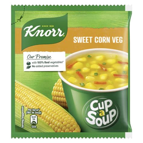 Knorr Instant Sweet Corn Cup A Soup G Amazon De Lebensmittel