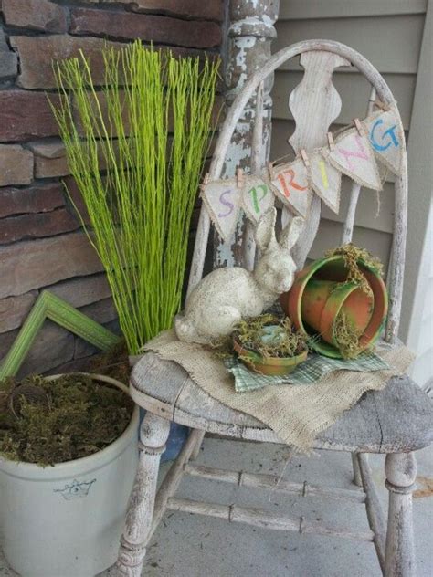 60 Adorable Easter Porch Decor Ideas That Are Egg Cellent For Spring