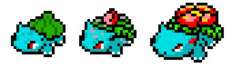 Pixel Art Pokemon Ivysaur Ivysaur Ivysaur Pixel Art Transparent Png