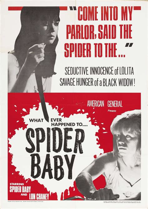 Retro Poster: "Spider Baby" (1968) | Bloody Good Horror - Horror movie reviews, podcast, news ...