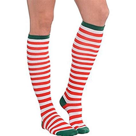 Candy Cane Striped Knee Socks Michaels