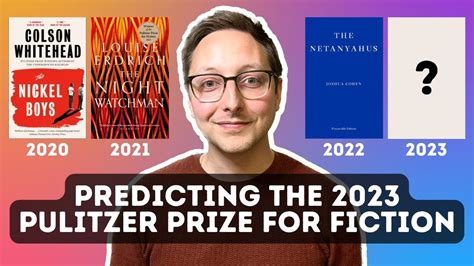 Predicting the 2023 Pulitzer Prize for Fiction - YouTube