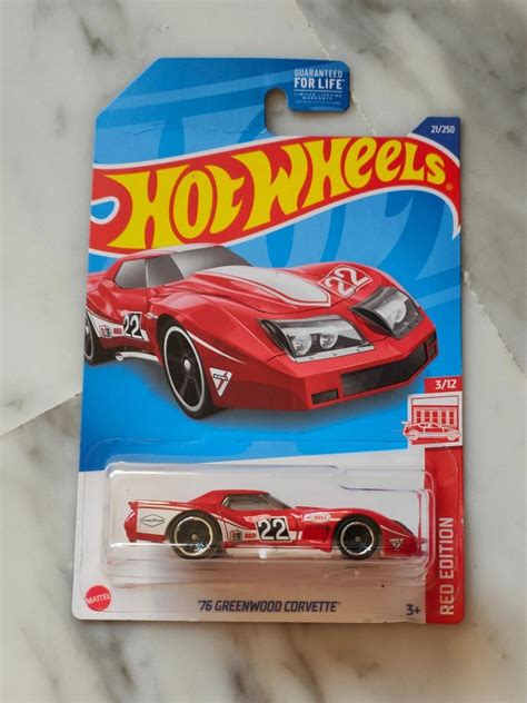 Hot Wheels 76 Greenwood Corvette From Target Red Edition Exclusive Hobbies And Toys Toys And Games