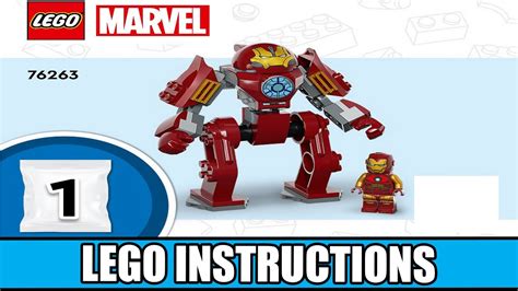 LEGO Instructions Marvel Super Heroes 76263 Iron Man Hulkbuster