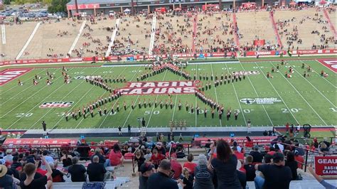 Living In America Ul Pride Of Acadiana Marching Band Youtube