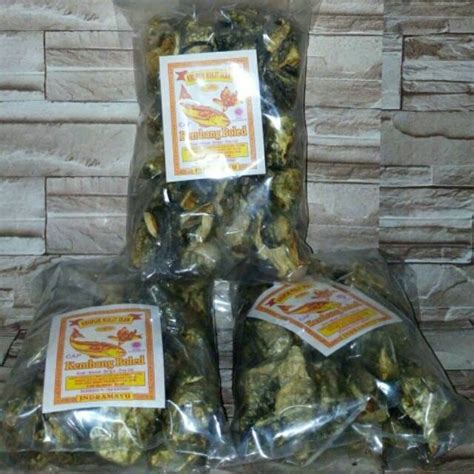 Jual Kerupuk Kulit Ikan Oleh Oleh Khas Indramayu Shopee Indonesia