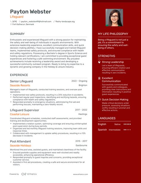 3 Successful Lifeguard Resume Examples And Writing Tips For 2024