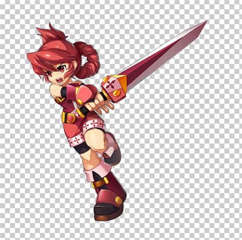 Grand Chase Elsword Elesis Sieghart Wikia PNG Clipart Action Figure