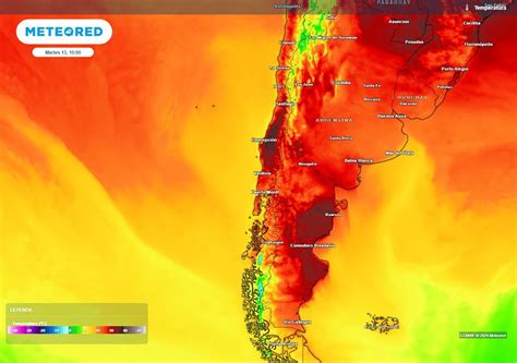 Dirección Meteorológica De Chile Emite Aviso Por Evento De Altas Temperaturas Para Siete