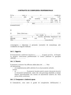 Fac Simile Contratto Di Consulenza Professionale Fac Simile Contratto