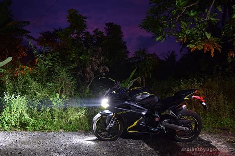 Review Cahaya Lampu Honda CBR250RR Ardiantoyugo