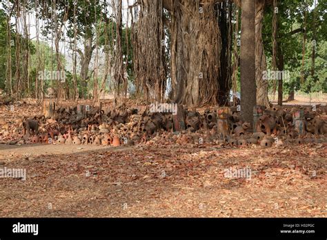 Gam Deo Rathawa Tribe Village Near Chhota Udaipur Gujarat India