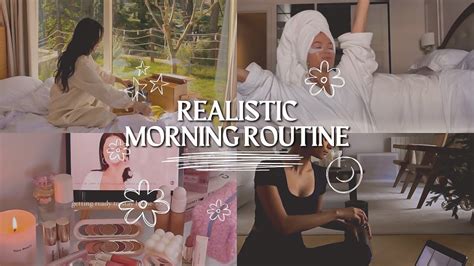 Realistic And Productive Morning Routine 🎀⛅️🧴 Must Watch Youtube