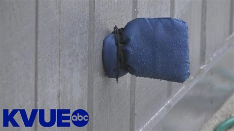 How To Protect Your Pipes From Freezing Temperatures Kvue Youtube