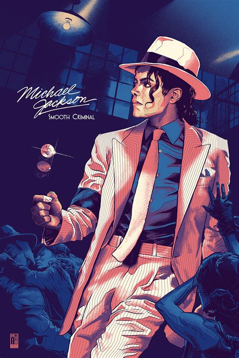 Michael Jackson - Smooth Criminal | Poster By Aurelio Lorenzo