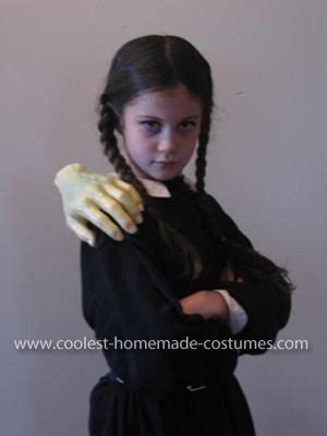 Coolest Wednesday Addams and Thing Costume