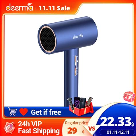 Deerma Dem Cf W W Multi Function Hair Dryer Light Weight Dual Use