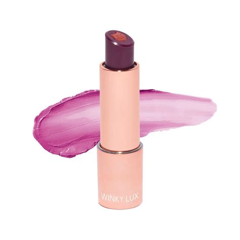 Winky Lux Purrfect Pout Lipstick Semi Sheer Creamy Lipstick With Jojoba Oil And