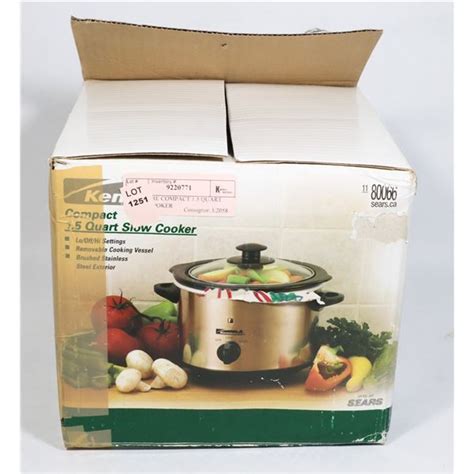 Kenmore Compact 15 Quart Slow Cooker