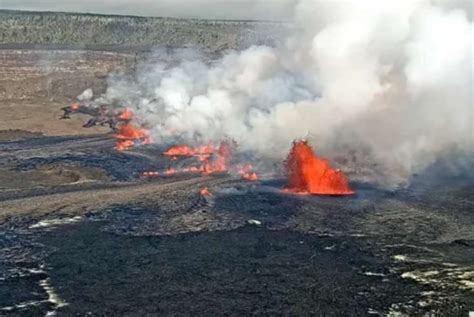 Por Tercera Vez En El Volc N Kilauea Entr En Erupci N Hay