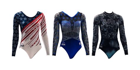 Team Usas Olympics Gymnastics Leotards Revealed How The Eight Designs