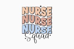 Retro Nurse Quote Svg Nurse Squad Graphic By Svg Box Creative Fabrica