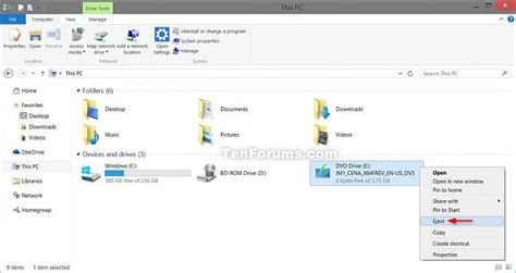 Mount Or Unmount Iso And Img File In Windows 10 Tutorials