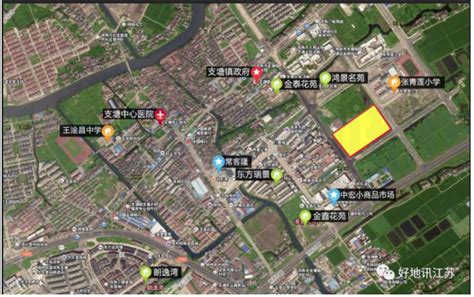 好地网 【地块解读】常熟支塘镇再挂1宗宅地，所属区域配套如何？