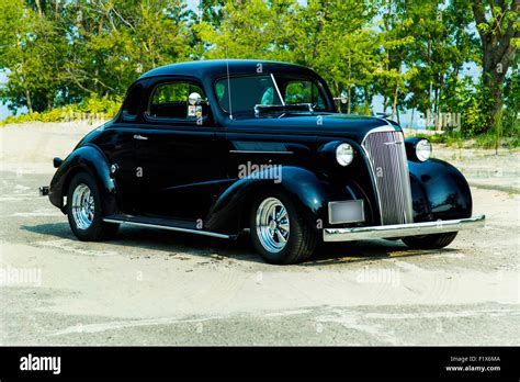 Custom 1937 Chevrolet Coupe Stock Photo - Alamy