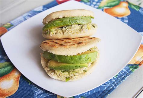 Reina Pepiada How To Make The Chicken Avocado Salad Arepa