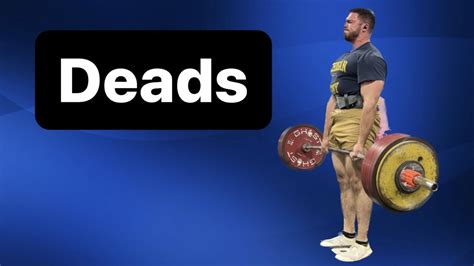 Power Builder Heavy Ass Deadlift Session Youtube