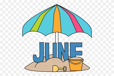 June Summer Clip Art