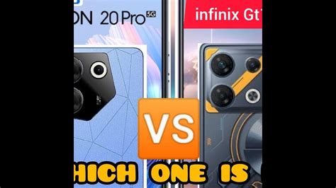 Infinix Gt 10pro 5g 🆚 Tecno Cammon 20pro 5g 2023both Are A Gaming