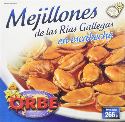 Orbe Mejillones De Las R As Gallegas En Escabeche G Pack