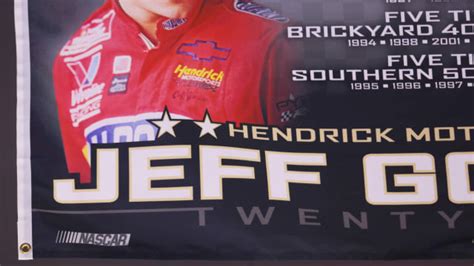 Jeff Gordon Banners Lot Of 2 At The Eddie Vannoy Collection 2020 As