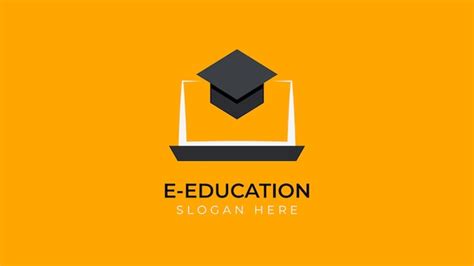 Premium Vector E Learning Logo Template