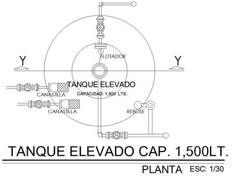 Elevated Tank Cap Design In Detail Autocad D Drawing Cad File Dwg