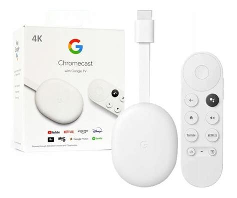 Google Chromecast Control De Voz K Gb En Caja Con Fuente Web Electro